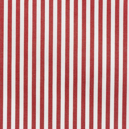 Classic White & Dusty Rose Red Vertical Stripe Casual Shirt
